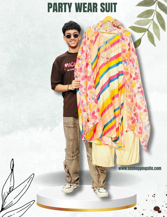 Multi Handwork Suit