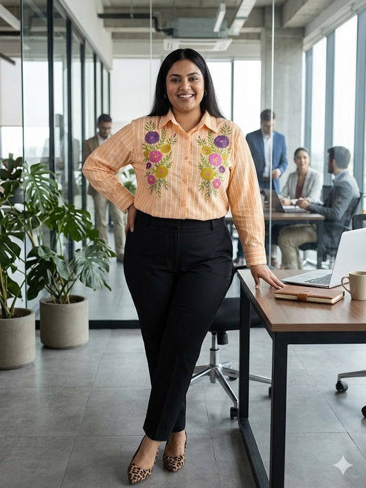 Floral Shirt Top