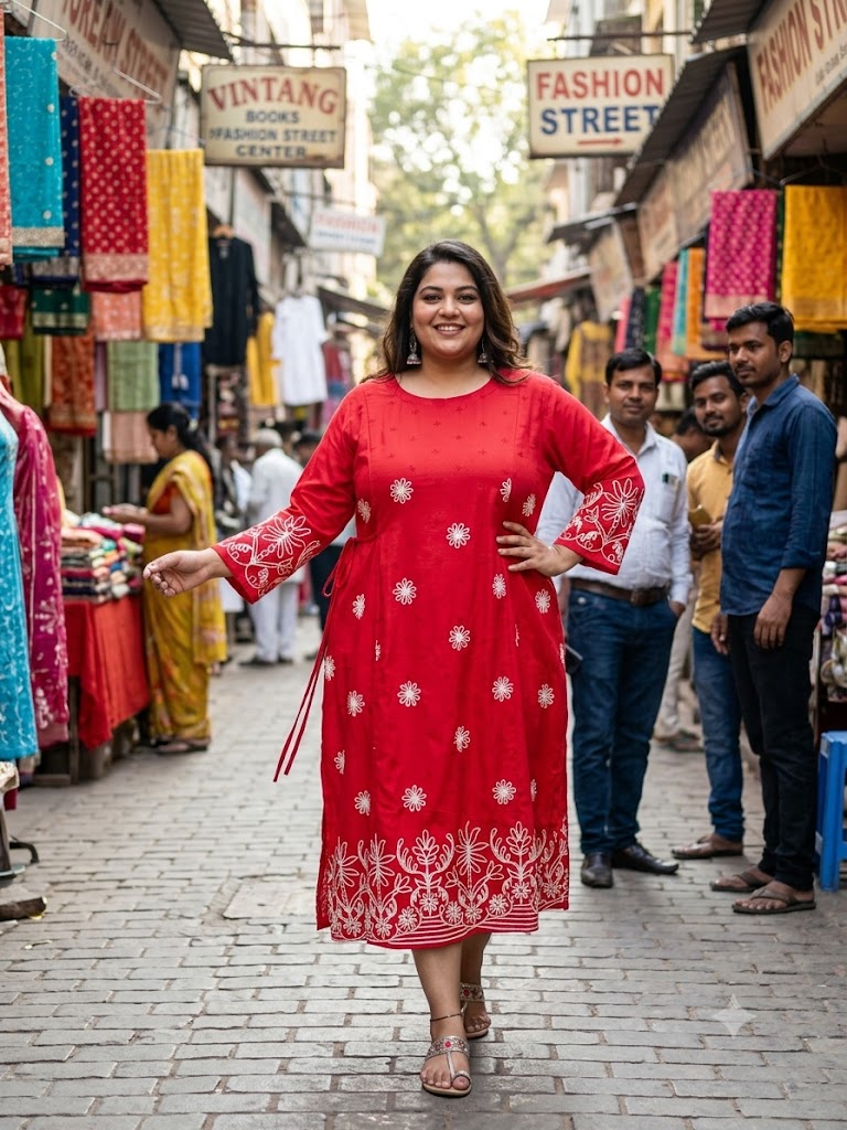 Embroidery Floral Tunic